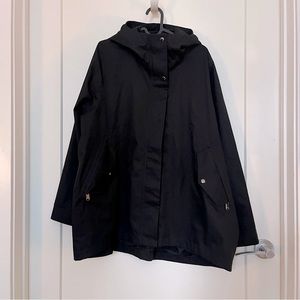Women’s Athleta rain jacket, size 1X, black